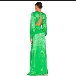 AFRM ALVIN DRESS: FERN GREEN